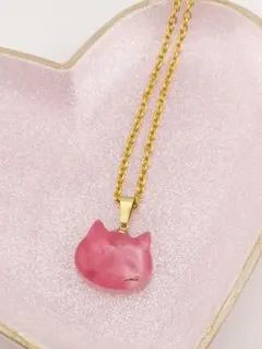 猫好きにおすすめ！猫型ネックレス