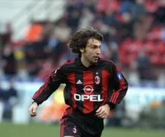 90s adidas ゲームシャツ　acミラン