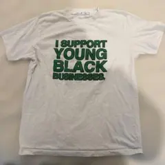 希少！入手困難OFF-WHITE SUPPORTYOUNG BLACK Tシャツ