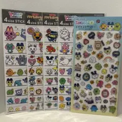 たまごっち エポキシステッカー 4サイズステッカー