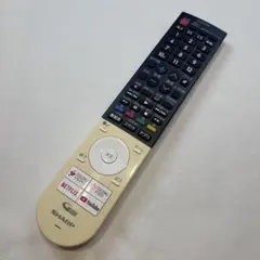 GB281SA SHARP リモコン　匿名配送　テレビ　SH2097紫のサムネイル