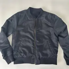 MA-1ジャケット 黒　リバーシブル