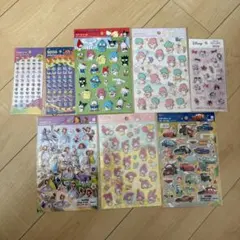 サンリオ♡たまごっち♡マリー♡ちいさなプリンセスソフィア♡カーズ　ペタペタシール