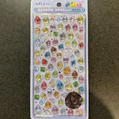 正規品　ボンボンドロップシールmini しずくちゃん　しずくの森のなかまたち