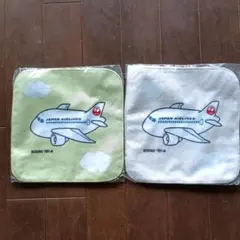 JAL ミニタオル　ノベルティグッズ