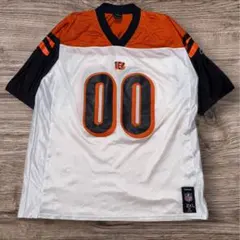 350. Reebok NFL ベンガルズ ゲームシャツ #00BIGサイズのサムネイル