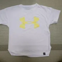 Under Armour HeatGear Tシャツ YSM ホワイト/イエロー