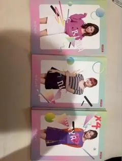 NiziU MAYA NINA RIMA Fit's ノート6枚