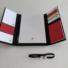 CHANEL 付箋、メモセット ロゴ入り