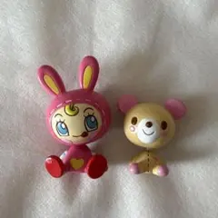 メゾピアノ　コロンちゃん　ぬいぐるみ　マスコット　非売品　4体セット 激レア！メゾピアノ♡コロンちゃん編みぐるみセット - メルカリ