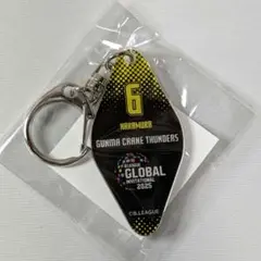 群馬クレインサンダーズ #6 中村拓人 モーテルキーホルダー