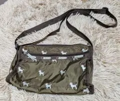 LeSportsac プードル刺繍ショルダーバッグ