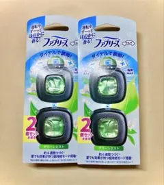 ファブリーズ　クルマ　グリーンミスト　イージークリップ　2.5ml 4個