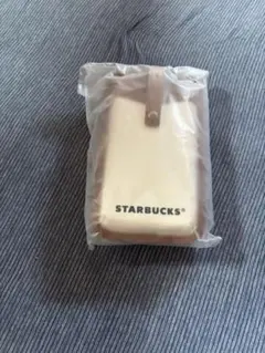 STARBUCKS スマホショルダーバッグ ベージュ