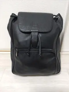 新品同様　極美品　Ermenegildo Zegna ゼニア　リュック　レザー ERMENEGILDO ZEGNA】エルメネジルドゼニア『レザー バックパック