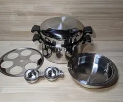 アムウェイ　クィーン　シチュー鍋/ドーム型カバー/内鍋/万能カップ等 アムウェイ クィーン シチュー鍋/ドーム型カバー/内鍋/万能カップ等