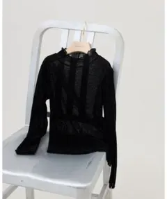 IENA ENFANT ナイロンチュールフロッキーカットソー☆新品・未使用☆