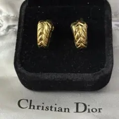 Christian Dior イヤリング ゴールド アクセサリー 両耳
