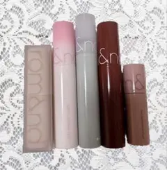 rom&nd リップティントマットリップ、セット ジューシーラスティングティント