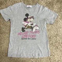 BEAMS HEART ミッキーマウス Tシャツ グレーのサムネイル