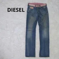 DIESEL　ディーゼル　USED　デニム　ジーンズ　ジーパン　ストレート　希少