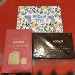 新品未開封❣️グロウ　リンネル　ムーミン　付録セット