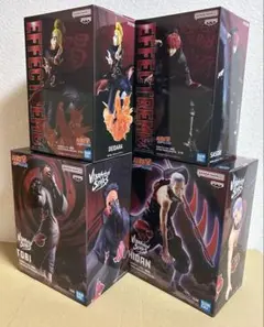 NARUTO -ナルト- 疾風伝　フィギュア　デイダラ•トビ•飛段A•サソリ