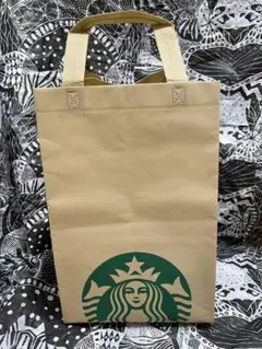 非売品　海外　スターバックス　韓国スタバ　エコバッグ　ベージュ　サイレン