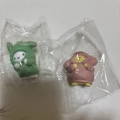 むぎゅぎゅパーカーフィギュア ポムポムプリンとポチャッコ