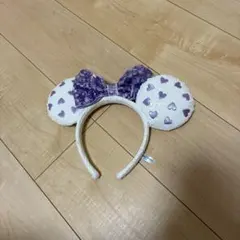 東京ディズニーリゾート カチューシャ ハート模様　ミニーマウス