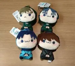 【忍たま乱太郎】もちぴこマスコット 第二弾 全4種コンプセット