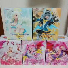 麻雀ファイトガール フィギュアコレクション 5種セット