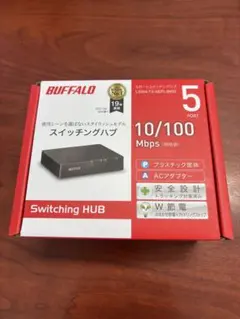 【新品・未開封】BUFFALO スイッチングハブ LSW4-TX-5EPL