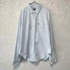 Abercrombie&Fitch アバクロ オックスフォードシャツ 刺繍 S