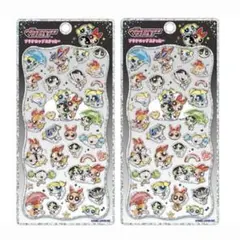 2枚セット【新品・正規品】パワーパフガールズ プチドロップステッカー