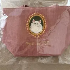 新品未使用 PAUL & JOE 猫 ミニトートバッグ ピンク ノベルティのサムネイル
