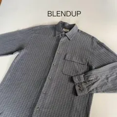 メンズトップス　メンズ長袖　メンズシャツ　BLENDUP オンワード樫山
