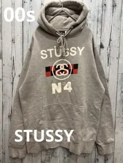 ♠️OLD STUSSY ステューシー　パーカー　プルオーバー　希少デザイン00s