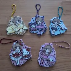 早いもの勝ち！カードキャプターさくら　サンリオ ラバーマスコット 5種セット