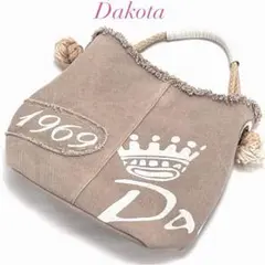 ヴィンテージ Dakota ダコタ ミニトートバッグ キャンバス レディース