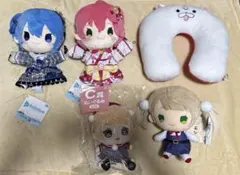 ホロライブ パペット ぬいぐるみ しぐれうい まとめ売り 5点セット！のサムネイル