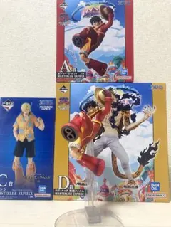 一番くじ　ワンピース　未来島　エッグヘッド　フィギュア　３体セット　箱付き