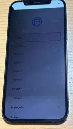 【ジャンク品】Apple iPhone 12 pro 青色 本体　256G