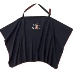 familiar 授乳ケープ　赤系チェック