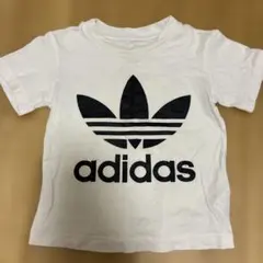 adidas アディダス Tシャツ トップス キッズ 子ども 90 白のサムネイル