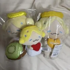 モコ　ぬいぐるみキーホルダー　指人形