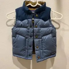 patagonia キッズ ダウンベスト