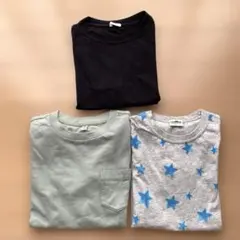 easyfreak UNIQLO 西松屋　こどもTシャツ　3枚セット　130