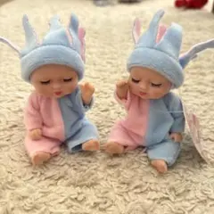 ベイビーマスコット　リアル赤ちゃん人形　ベビードール　2個セット