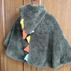 ベビーポンチョ　恐竜